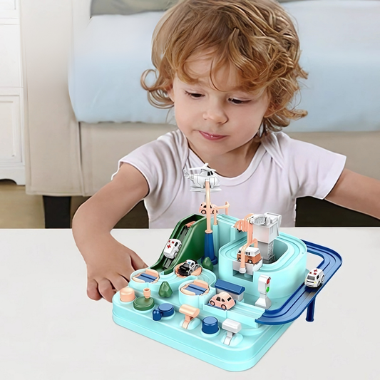 Araba Pisti Oyuncak Seti - LITTLE BABY