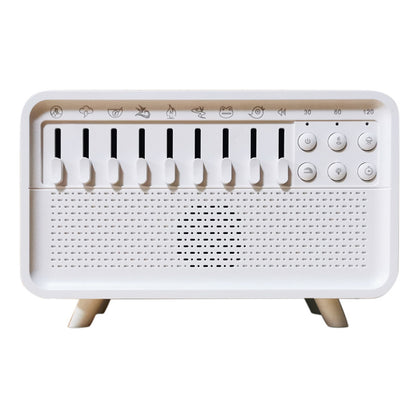 SLEEPP ™ White Uyku Dostu Doğal Ses ve Nemlendirici Gece Lambası - LITTLE BABY