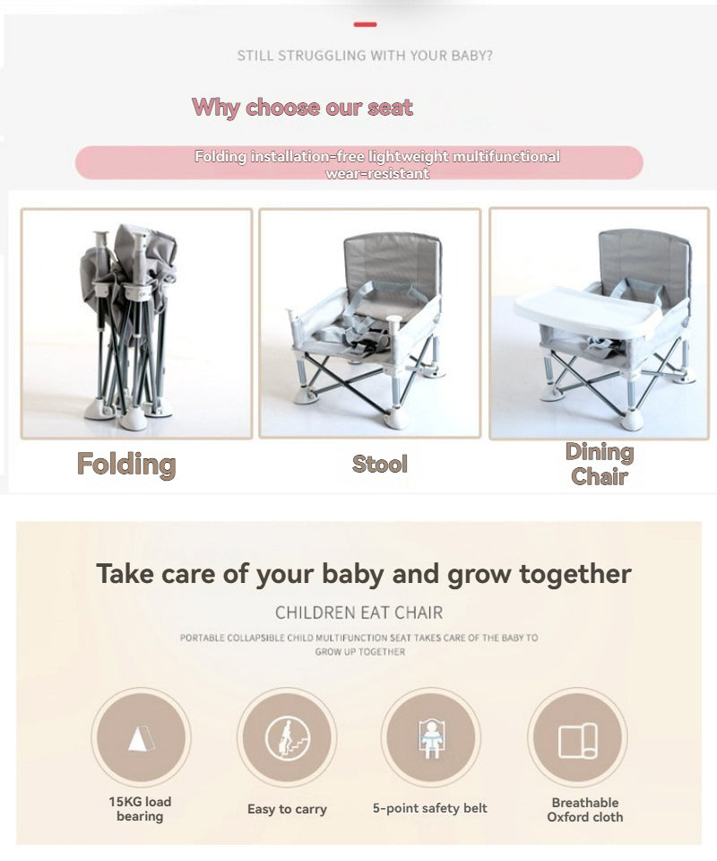BABIUS™ Plaj, Mama ve Kamp Sandalyesi - LITTLE BABY