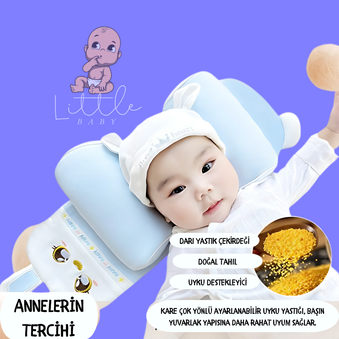 Bebek Kafa Şekillendirici Yastık - LITTLE BABY