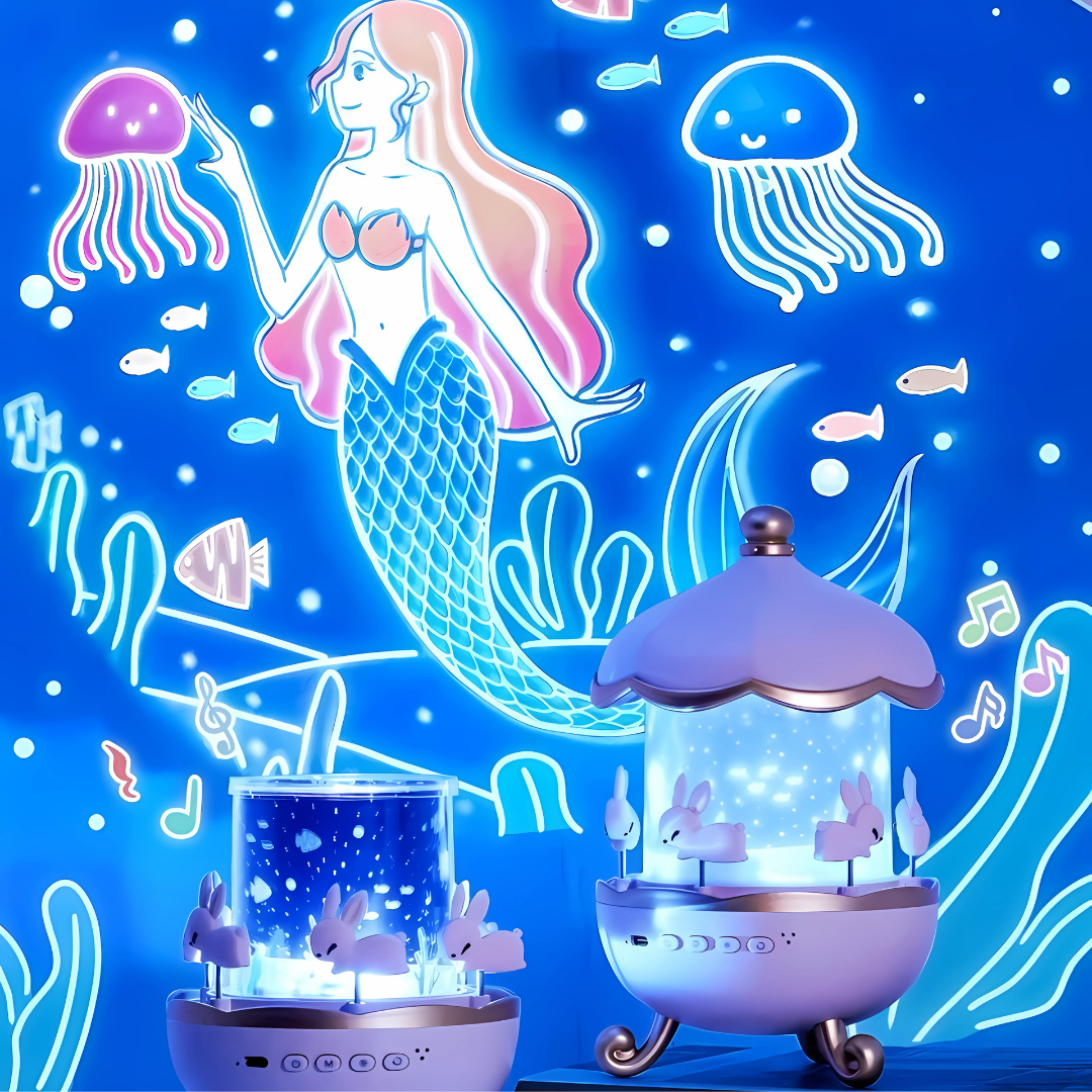 Dönen Gece Lambası - LITTLE BABY