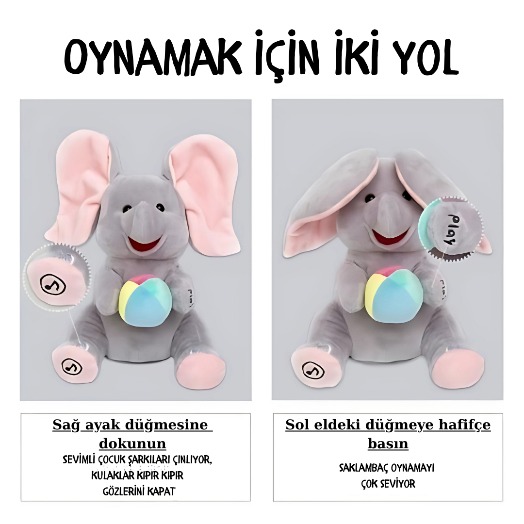Saklambaççı Fil Bebek - LITTLE BABY